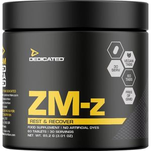 Dedicated Nutrition - ZM-Z - Supplement - 60 Tabletten - Zink en Magnesium