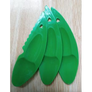 Kiwi Mes Lepel - Set van 3 - Kiwi Peller - Prikker - Kiwi Tool - Groen