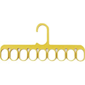 2x functionele Kledinghaak - klerenhanger - Kleding hangers - geel
