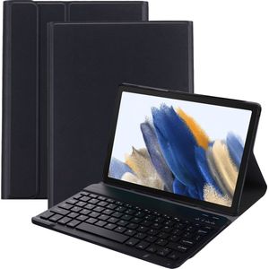 Cazy Hoes met Toetsenbord geschikt voor Samsung Galaxy Tab A8 - Qwerty indeling - Zwart