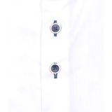 R2 Overhemd Twill Wit - Heren - Overhemden Formeel