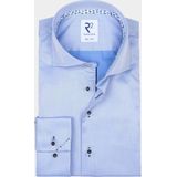 R2 Amsterdam - ML6 - Overhemd - Lichtblauw - 100% Organisch Katoen