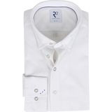 R2 Amsterdam Jersey shirt wit, Effen