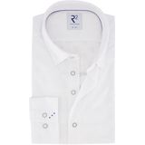 R2 Amsterdam Jersey shirt wit, Effen