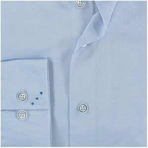 R2 Amsterdam Jersey shirt lichtblauw, Effen