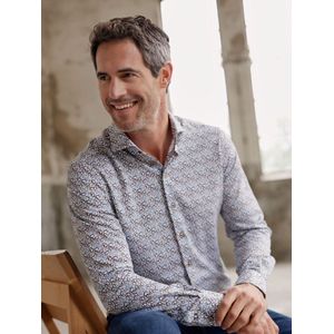 R2 Amsterdam - Overhemd - Ecru - Lange Mouw