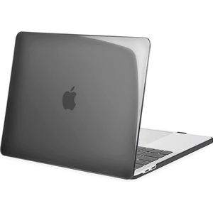 Laptophoes - Geschikt voor MacBook Pro M2 Hoes Case - 13 inch - A2686 (2022) - Zwart