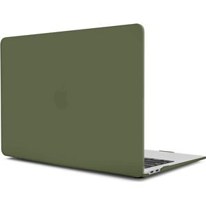 Laptophoes - Geschikt voor MacBook Pro M2 Hoes Case - 13 inch - A2686 (2022) - Creamy Groen