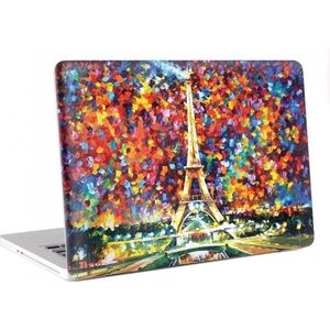 Laptophoes - Geschikt voor MacBook Pro Hoes - 13-inch Case Voor Pro 13 inch (M1, M2 2017-2022) A1706 t/m A2686 - Parijs