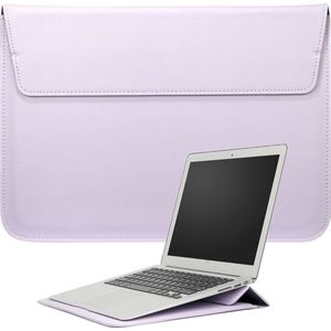 2-in-1 Laptopsleeve 10 tot 12 inch - Wijnrood - Laptopsleeve voor Dames / Heren - Laptop Tas Sleeve met Standaard