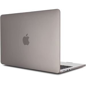 Laptophoes - Geschikt voor MacBook Air 2022 Hoes - Case voor 13.6 inch Air met M2 Chip (2022) - Model A2681 - Mat Grijs