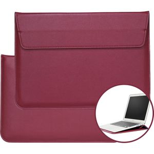 Laptop Sleeve 13 inch - 14 inch - Laptoptas - Laptop Tas - Hoes - Laptopsleeve - Wijnrood