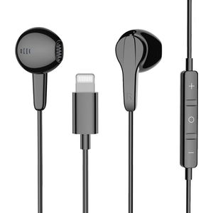 Bedrade Oordopjes - Geschikt voor iPhone met Lightning - Oortjes met Draad - Voor 14 Pro Max en ouder