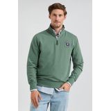 McGregor Half Zip Trui Groen - Maat S - Heren - Pullovers