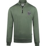 McGregor Half Zip Trui Groen - Maat S - Heren - Pullovers