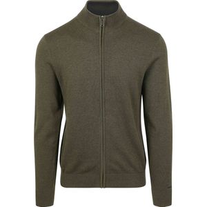 McGregor Strickjacke Olivgrün - Größe S