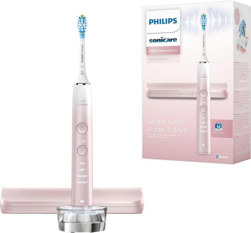 Philips Sonicare DiamondClean 9000 - Elektrische tandenborstel - Roze/Wit - Ombre - HX9911/84