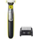 Philips QP2730/20 scheerapparaat Scheerapparaat met scheerblad Trimmer Zwart, Limoen