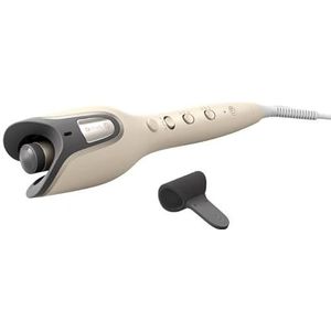 Philips BHB887/00 SenseIQ Automatische krultang, 3 warmtestanden, Curl Boost-technologie, beige