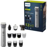 Philips MG5940/15 Trimmer - Voor Gezicht en Lichaam - 12 In 1 - Staal