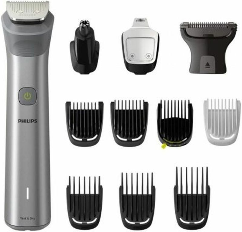 Philips MG5940/15 Trimmer - Voor Gezicht en Lichaam - 12 In 1 - Staal
