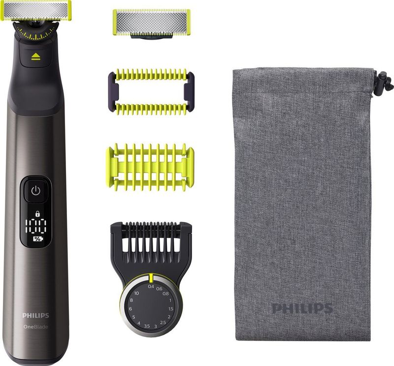Philips OneBlade Pro 360 Face + Body - Trimmer, scheerapparaat en styler - 360 Blade - QP6551/30