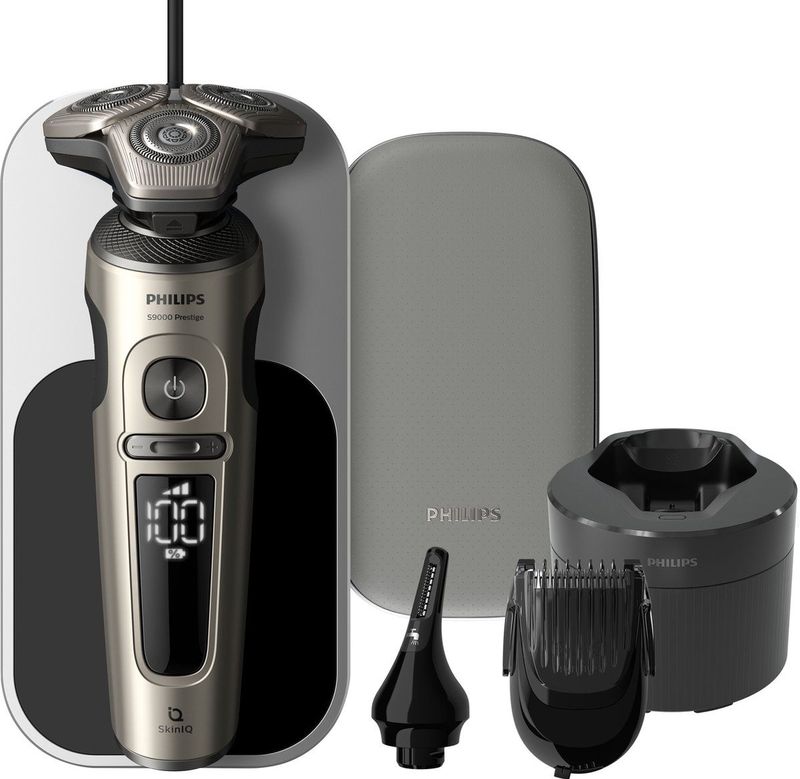 Philips - S9000 Prestige - Elektrisch Scheerapparaat - Zwart - Met Trimmer