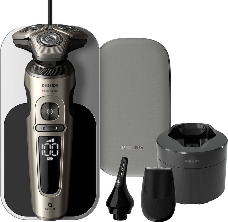 Philips - S9000 Prestige - Scheerapparaat - Wet & Dry - Zwart - SkinIQ-technologie