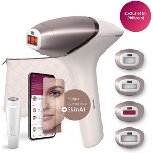 Philips BRP958/00 lichte haarverwijderaar Roze, Roze