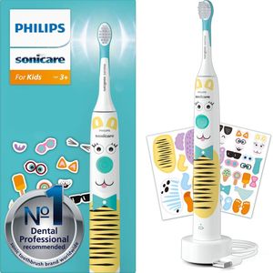 Philips Hx3601/01 Sonicare For Kids Elektrische Tandenborstel Wit