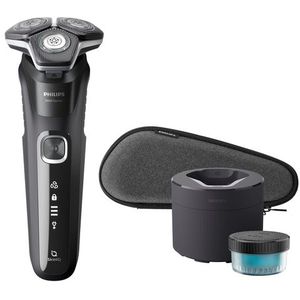 Philips SHAVER Series 5000 S5898/50 scheerapparaat Roterend scheerapparaat Trimmer Zwart