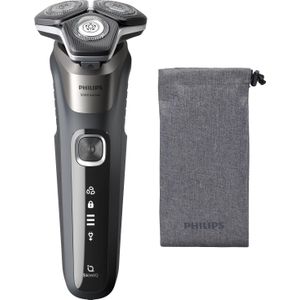 Philips SHAVER Series 5000 S5887/10 Scheerapparaat Roterend Scheerapparaat Trimmer Grijs