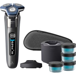 Philips - Shaver 7000 Series S7887/63 - Elektrisch Scheerapparaat - Zwart - Huidbescherming