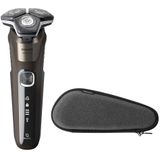 Philips - SHAVER Series 5000 - Roterend Scheerapparaat - Zwart, Bruin