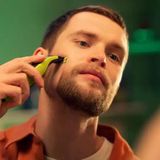 Philips Norelco OneBlade QP2724/10 scheerapparaat Scheerapparaat met scheerblad Trimmer Grijs, Limoen