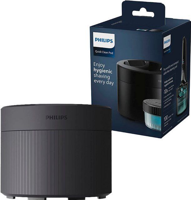 Philips - QCP10/01 - Reinigingsstation Voor Scheerapparaten - Zwart