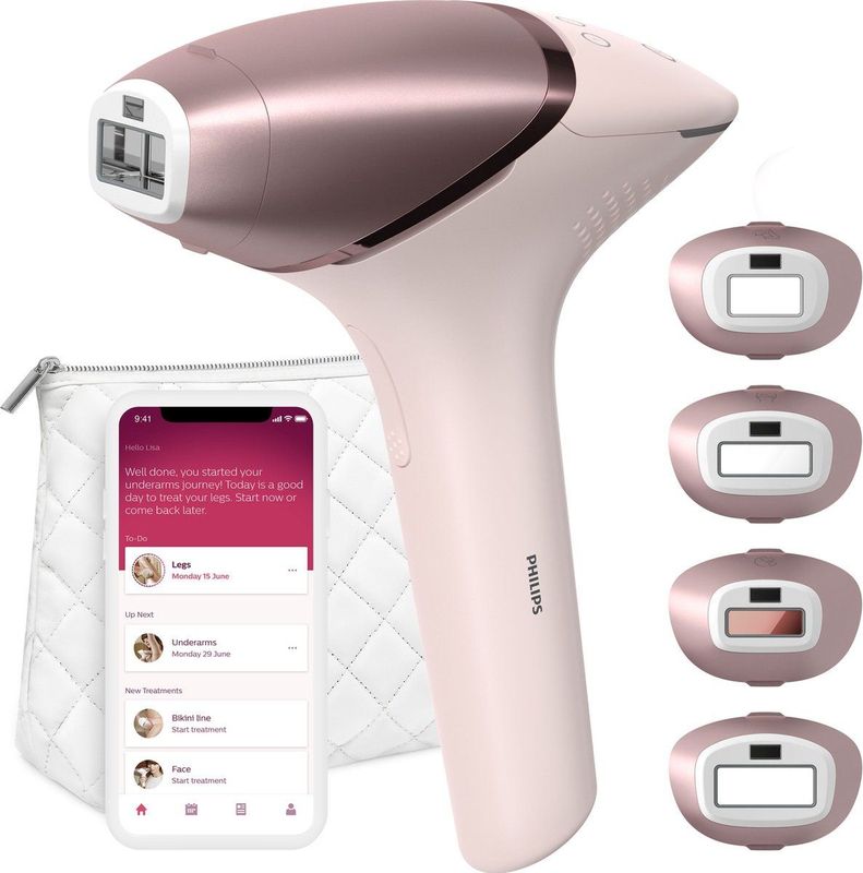 Philips - Lumea 9000 Series - Ontharingsapparaat - Gesatineerd Roze