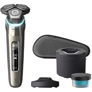 Philips SHAVER Series 9000 S9983/55 scheerapparaat Roterend scheerapparaat Trimmer Goud