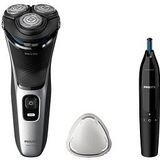 Philips - Shaver 3000 Series - Elektrisch Scheerapparaat - Wet & Dry - Zwart