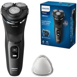 Philips Shaver 3000 Series - Elektrisch scheerapparaat voor nat en droog scheren - S3145/00