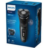 Philips S3244/12 - Roterend scheerapparaat - SkinProtect - Zwart - Batterij/Accu