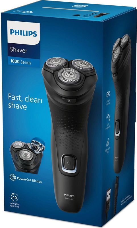 Philips - S1141/00 - Scheerapparaat - Droog Scheren - Ergonomisch Ontwerp