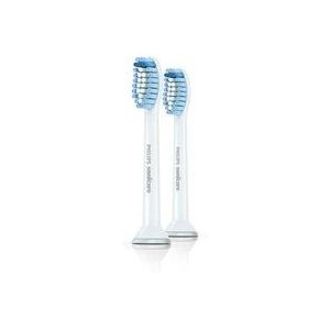 Philips Sonicare Optimal Sensitive - Opzetborstels voor Elektrische Tandenborstel - Wit - Verpakking van 2 - HX6052/10