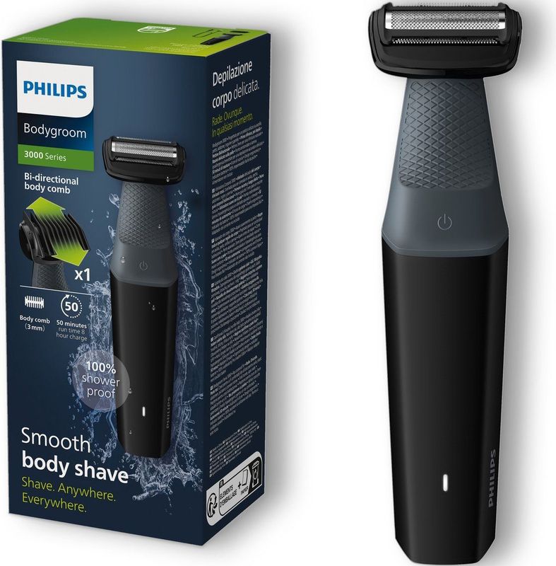 Philips Series 3000 BG3017/01 Haar Trimmer voor het Lichaam waterproof 1 st