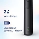 Philips Sonicare 5300 Series Elektrische Tandenborstel Zwart Wittere tanden HX71
