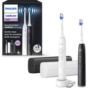 Philips Elektrische Zahnb�rste Sonicare 6500 HX7410/02 (2-Pack)
