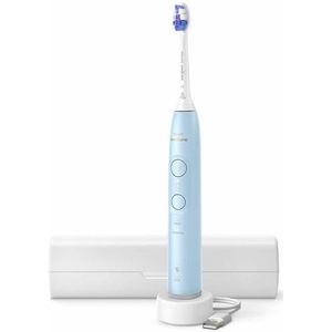 Philips - Sonicare 6100 Series - Elektrische Tandenborstel - Lichtblauw - Gevoelige Tanden - HX7406/02