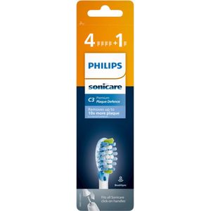 Philips Sonicare Premium Plaque Defense -Opzetborstels - Wit - 5 stuks - HX9045/17