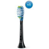 Philips Sonicare Opzetborstels Premium Plaque Defence Zwart 5 stuks