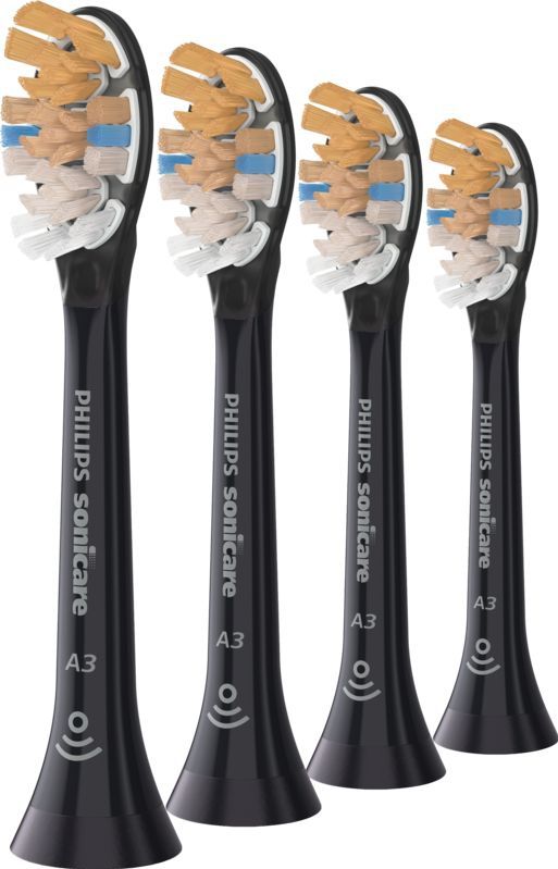 Philips HX9094/11 opzet borstel 4 stuk(s) Zwart